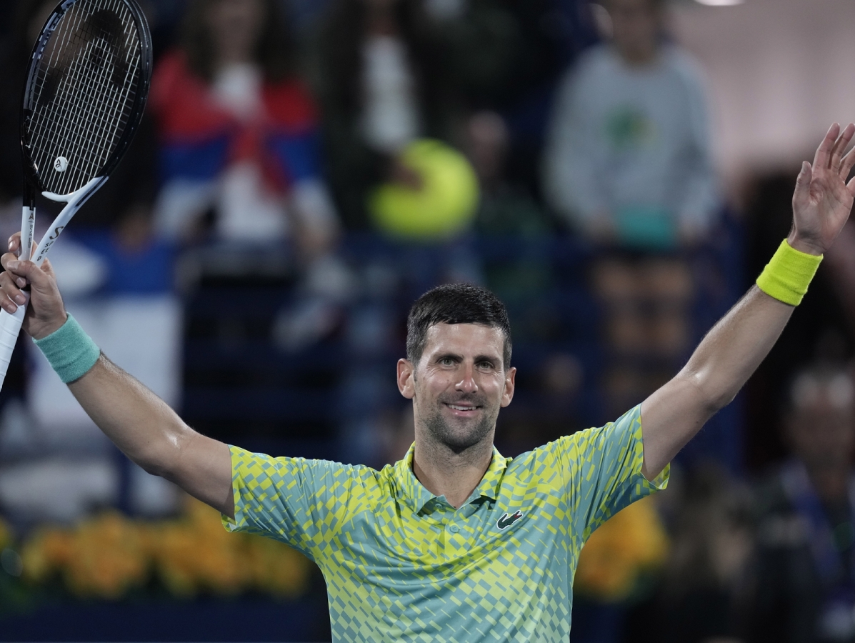 Novak Djokovič v Dubaji