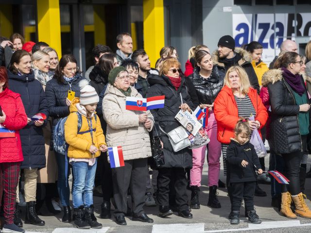 Holandský Kráľovský Pár bratislava dav