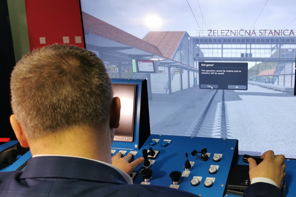 Simulátor vlakov