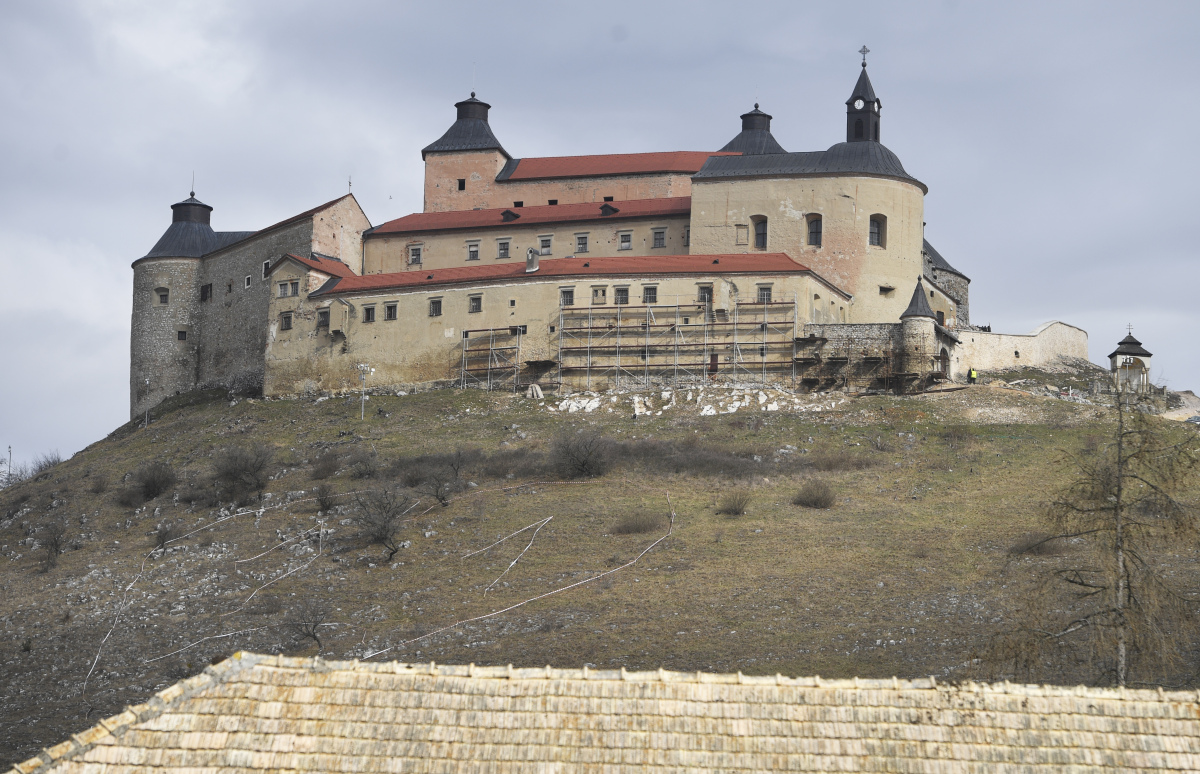 SR hrad Krásna Hôrka projekt obnova posun TK KEX