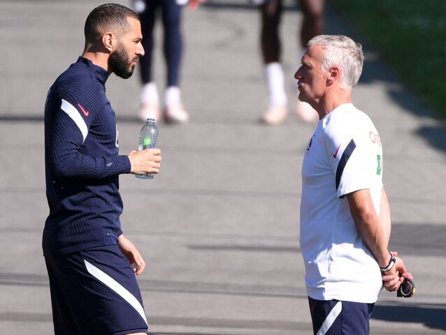 Benzema a Deschamps