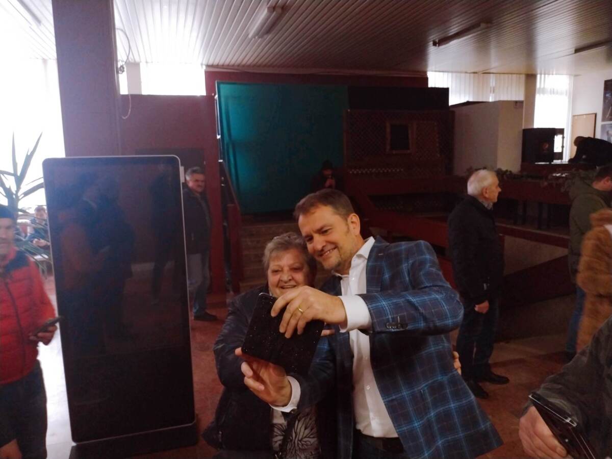 Igor Matovič na debate v Michalovciach