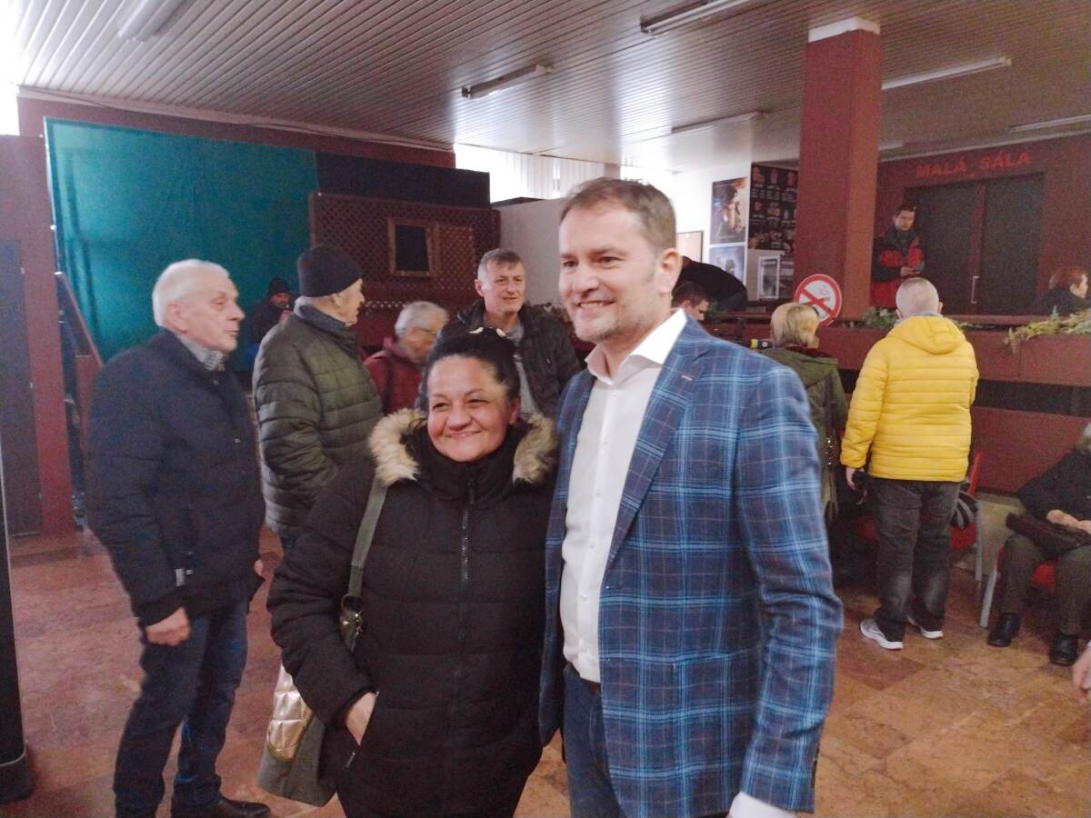 Igor Matovič na debate v Michalovciach