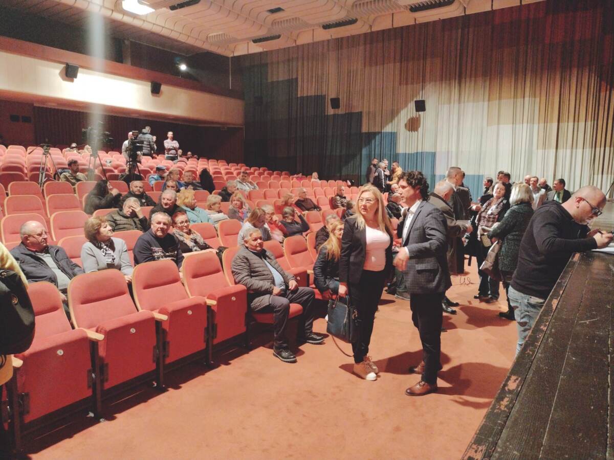 Igor Matovič na debate v Michalovciach