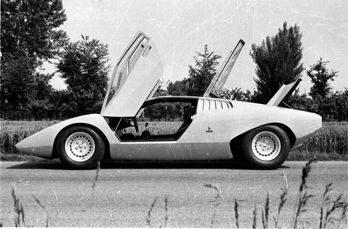 Lamborghini Countach - prototypy 1971 - 1973