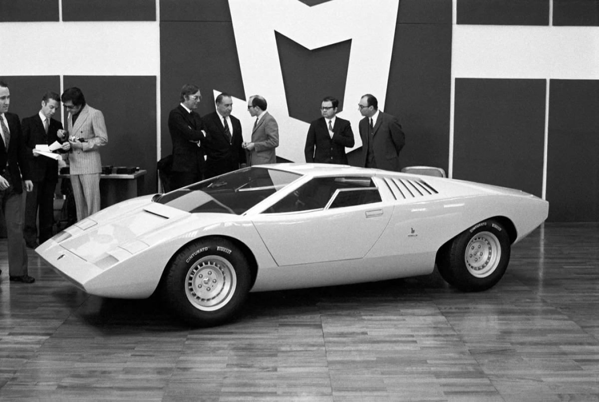 Lamborghini Countach - prototypy 1971 - 1973