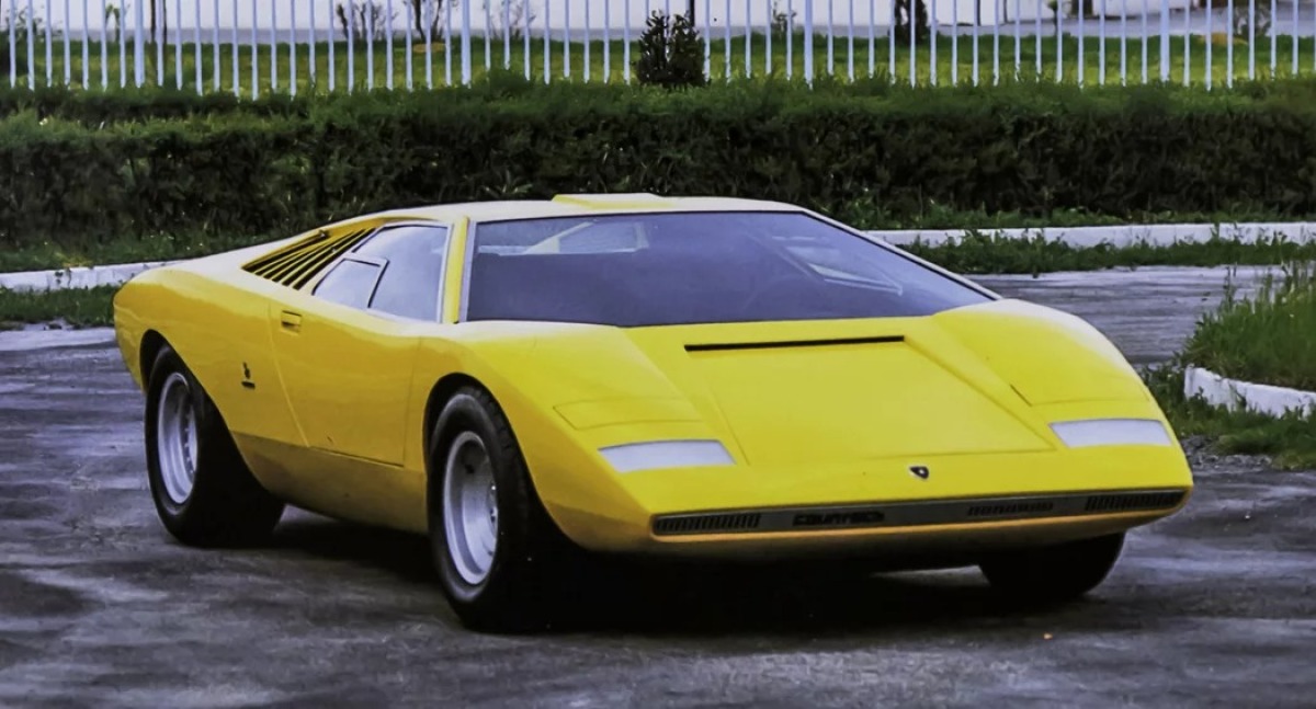 Lamborghini Countach - prototypy 1971 - 1973