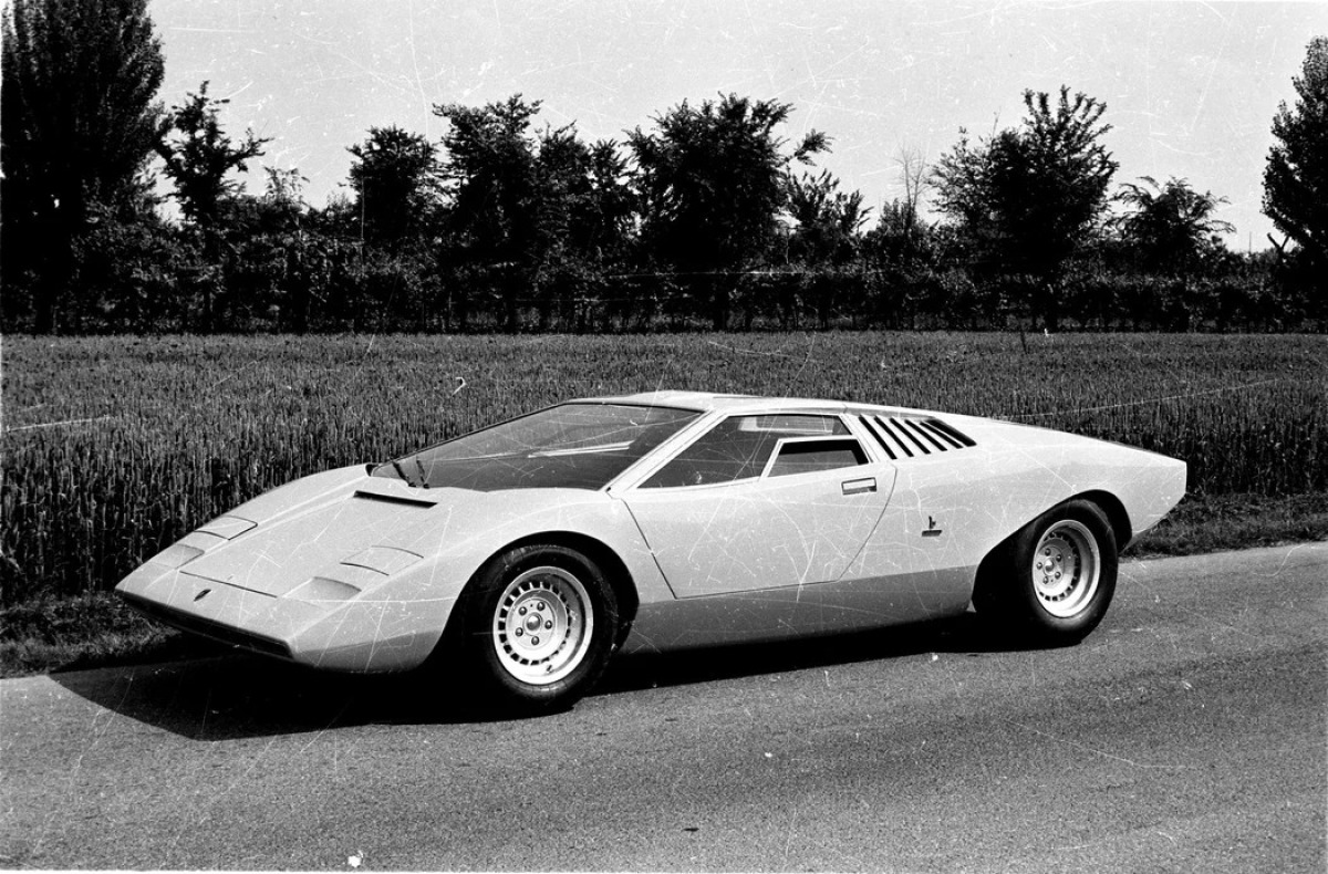 Lamborghini Countach - prototypy 1971 - 1973
