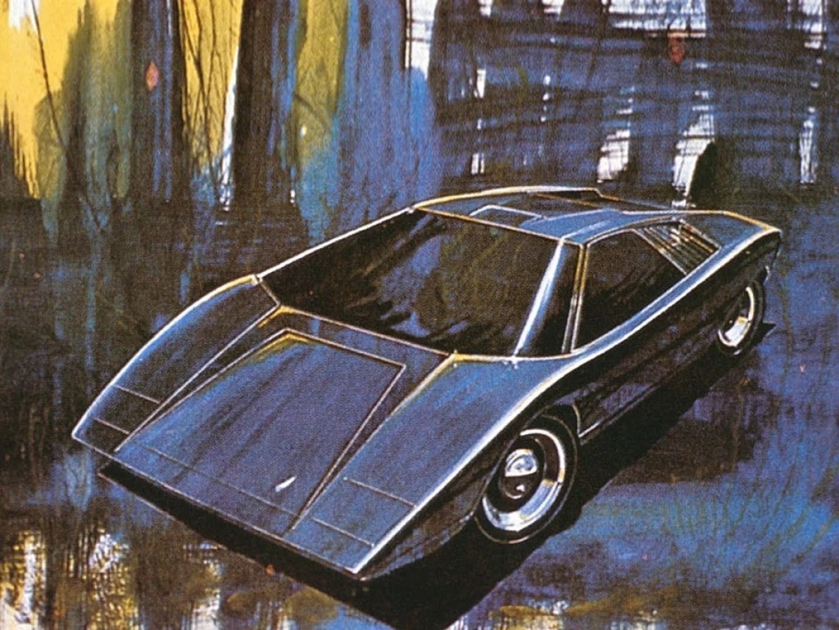 Lamborghini Countach - prototypy 1971 - 1973