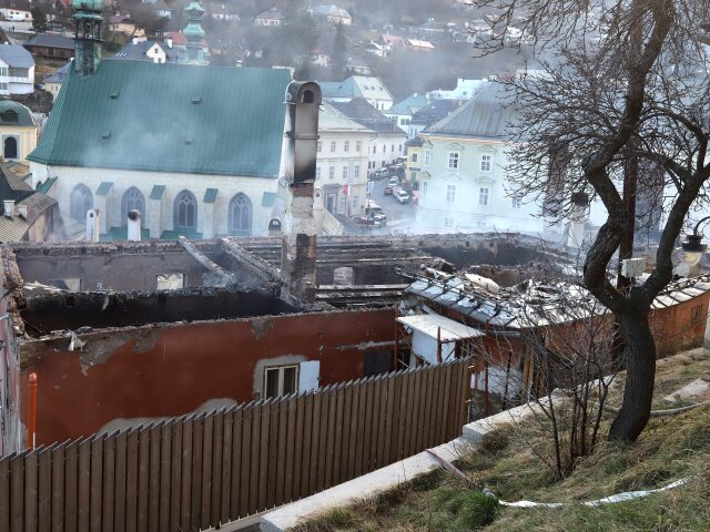 Banská Štiavnica požiar