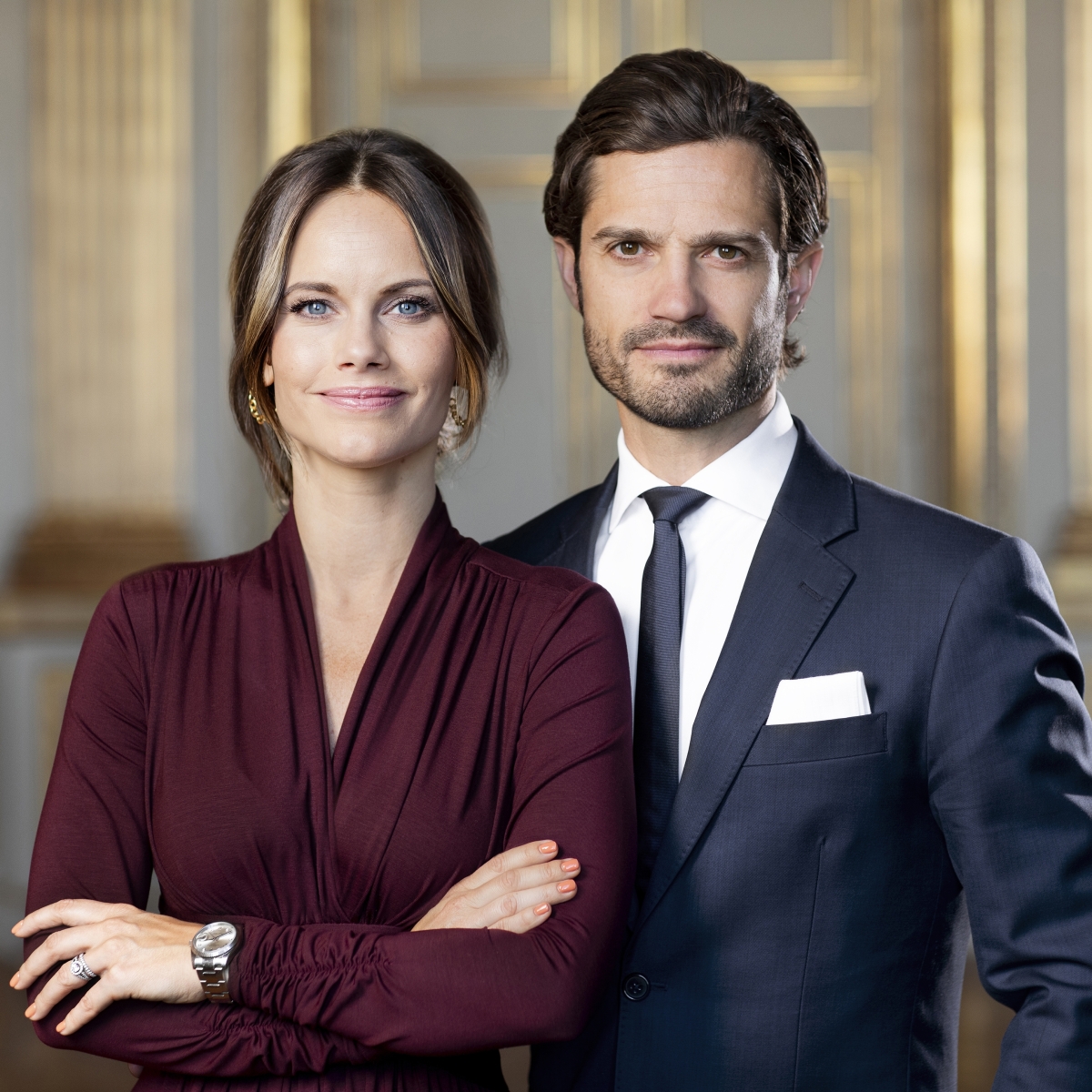 Princ Carl Philip a princezná Sofia