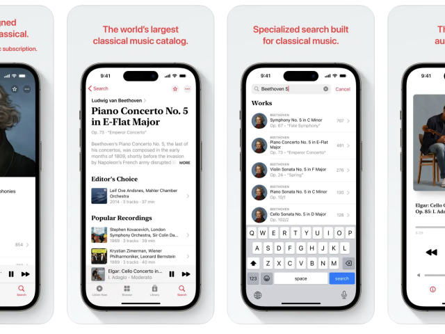 Apple Music Classical, Apple