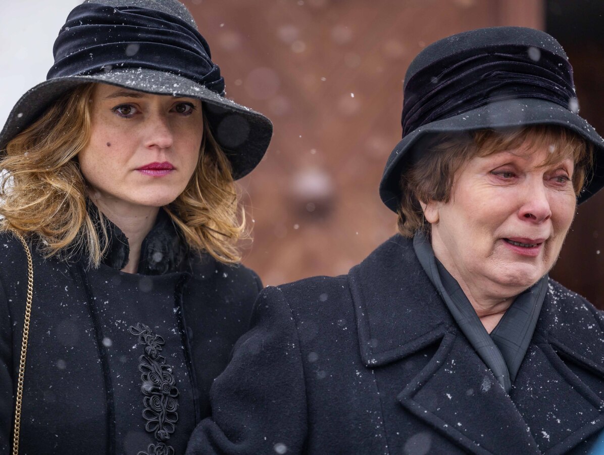 Rebeka Polakova Anna Javorkova nakrucanie filmu MIKI  c Joseph Marcinsky Pub Res