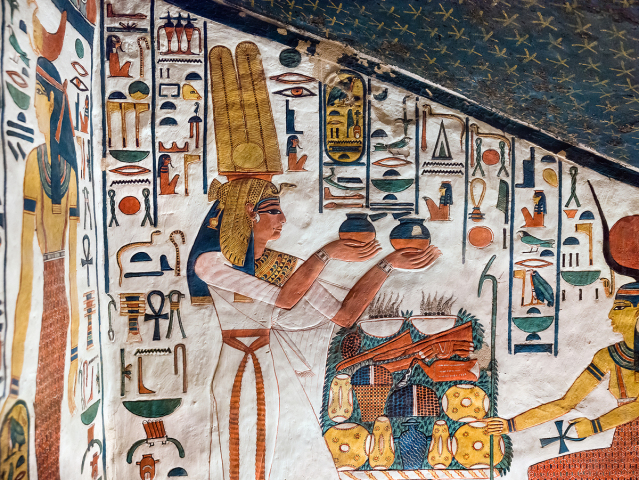 Egypt, hrobka Nefertari, QV66, Údolie kráľovien