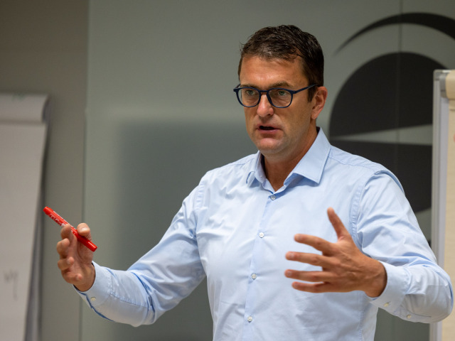Na snímke generálny riaditeľ Slovenských elektrární (SE) Branislav Strýček.