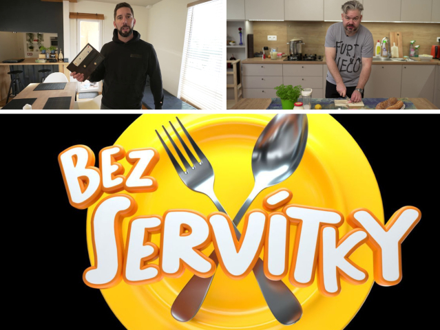 bez servítky,