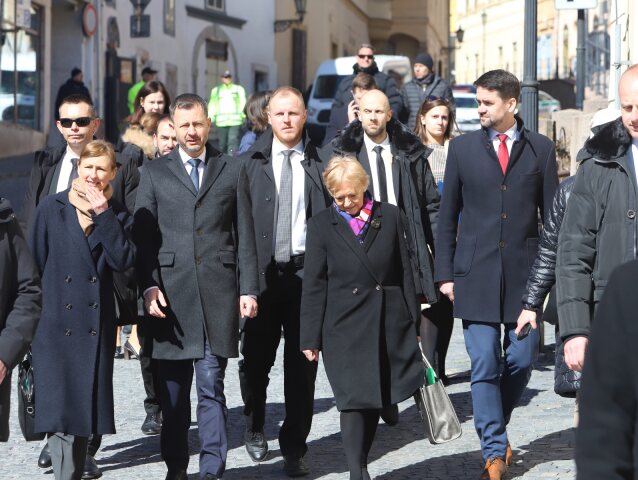 Vláda rokovanie výjazdové Banská Štiavnica heger