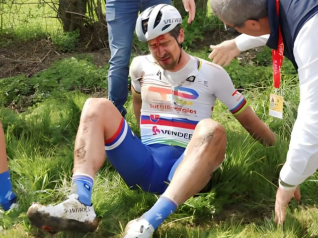 Krvavý Peter Sagan