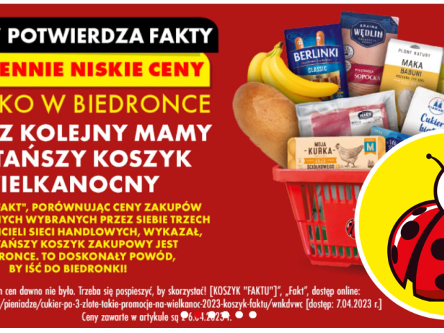 Biedronka.