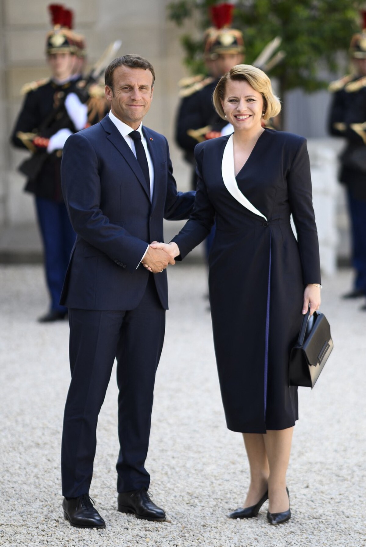 Emmanuel Macron, Zuzana Čaputová