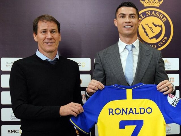 Rudi Garcia a Cristiano Ronaldo.
