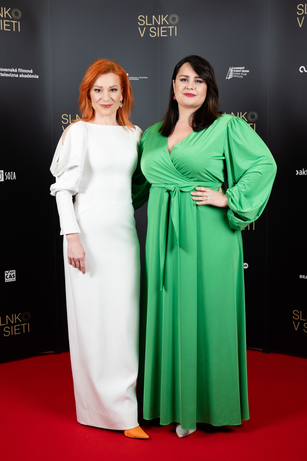 Helena Krajčiová a Petra Polnišová