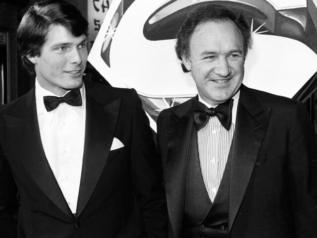 Christopher Reeve a Gene Hackman