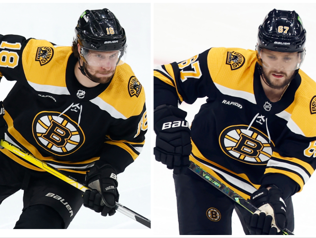 Pavel Zacha a Jakub Zbořil.