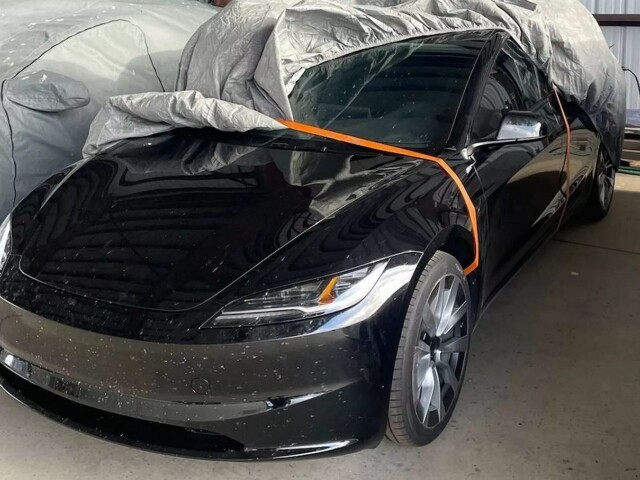 Tesla 3 - odhalený facelift 2023