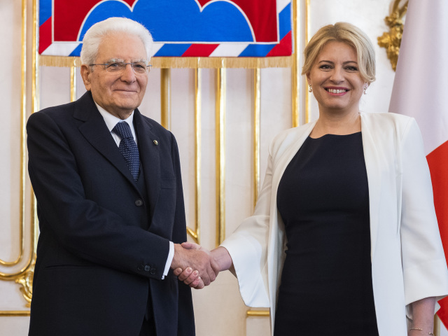 SR Taliansko Mattarella návšteva BAX