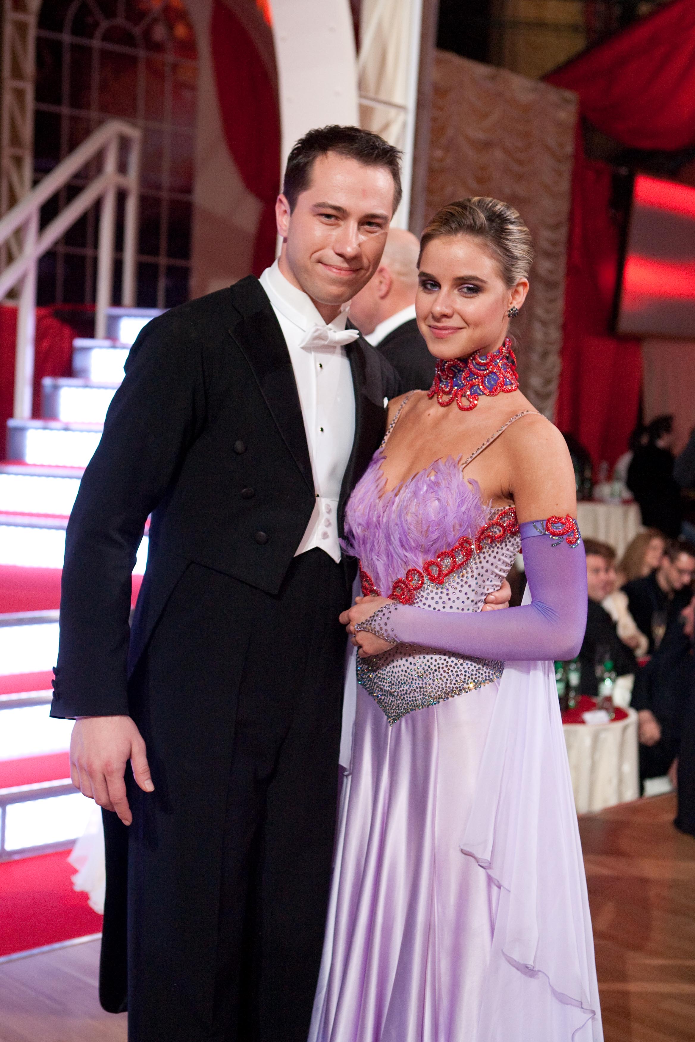 Peter Modrovský a Nela Pociková  v šou Let's Dance.