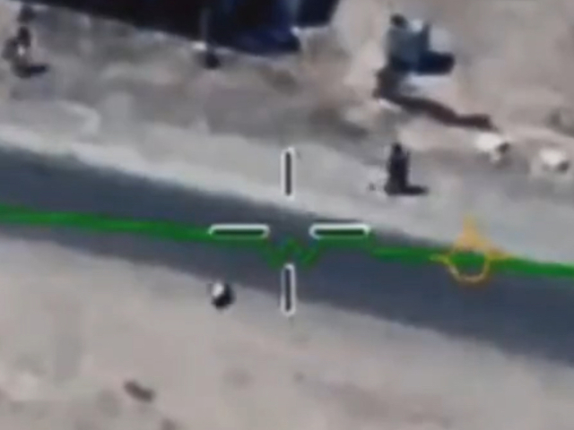 UFO nad Mosulom, zaznamenané dronom
