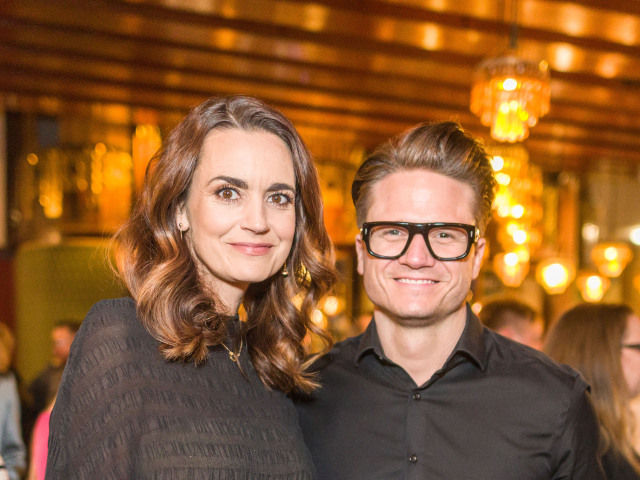 Ondřej Gregor Brzobohatý a jeho partnerka - moderátorka Daniela Písařovicová