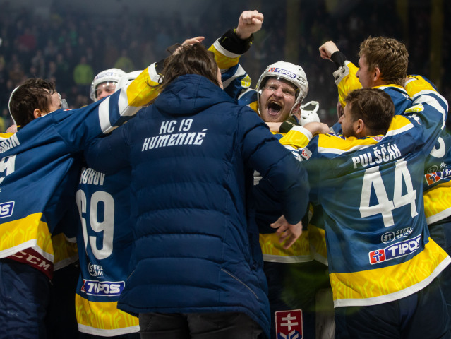 SR Hokej SHL play off finále 7. Žilina Humenné ZAX