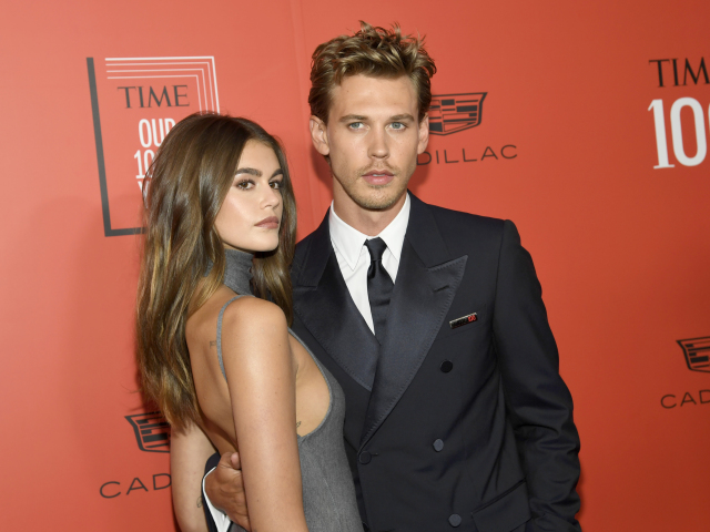 Kaia Jordan Gerber a jej partner - herec Austin Butler