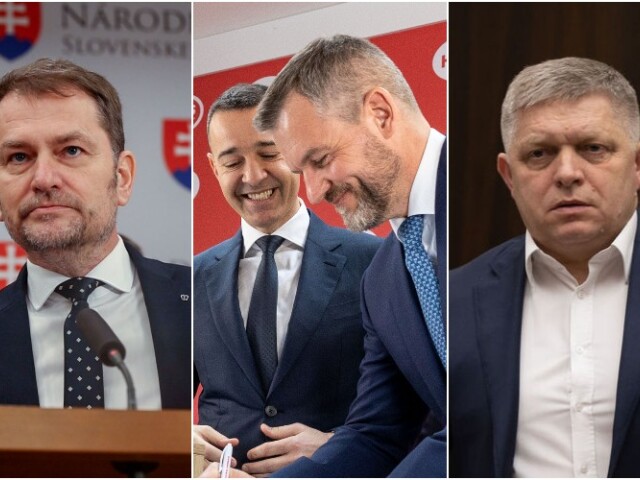Igor Matovič, Peter Pellegrini, Robert Fico, Tomáš Drucker