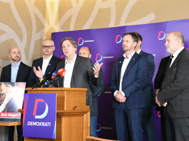 Demokratin Dobrý deň Slovensko, heger, šubák,