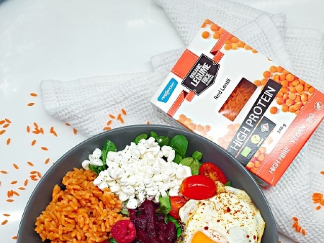 BuddhaBowl s organickou proteínovou ryžou