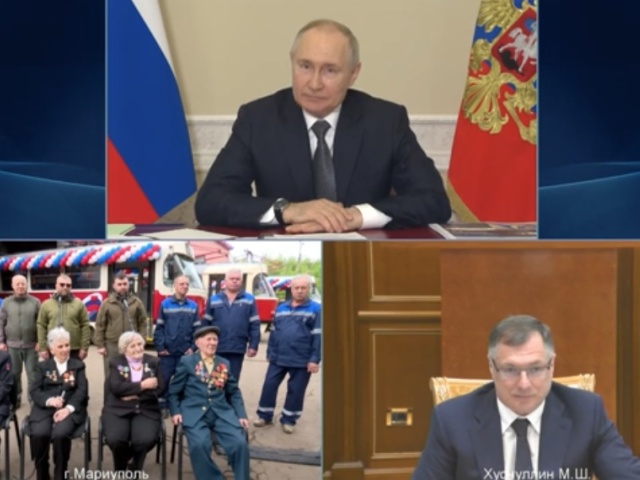 Mariupol, Vladimir Putin
