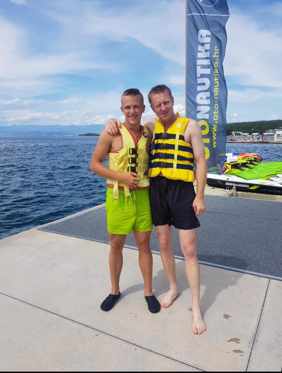 Josef Šipoš so synom Patrikom