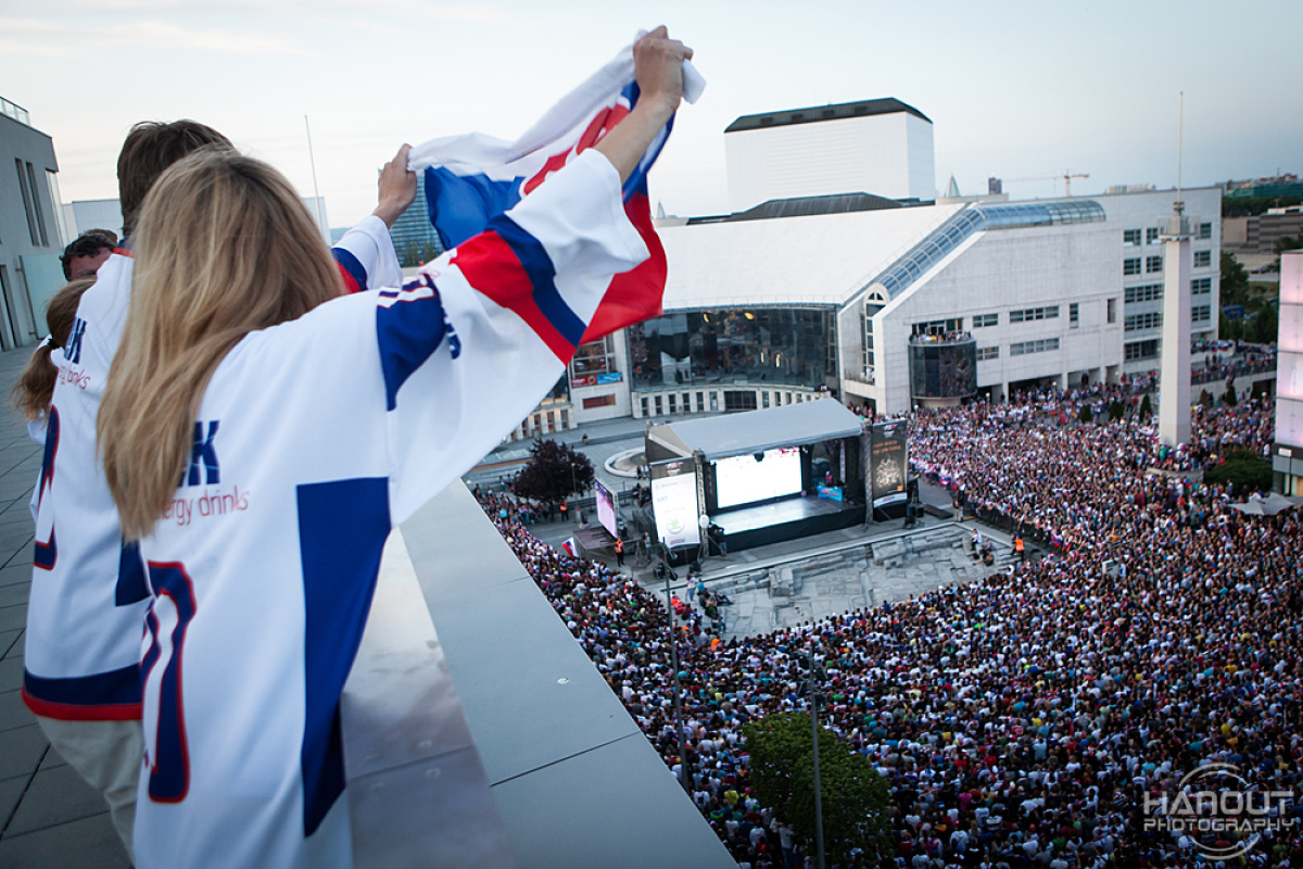 Eurovea, hokejové finále