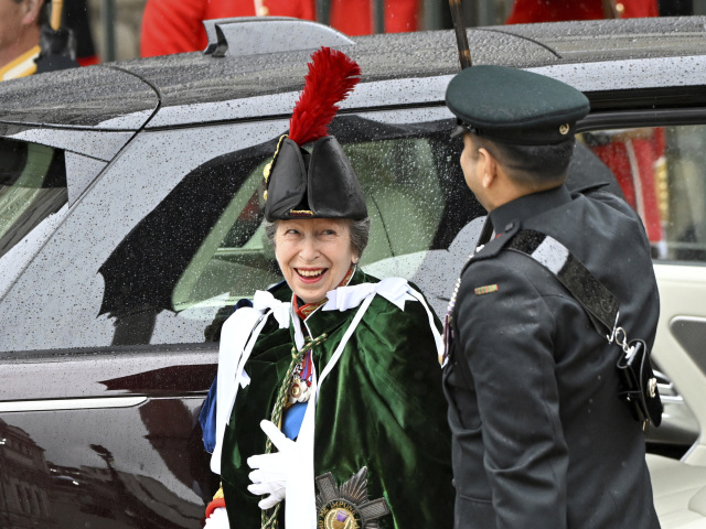 Britská princezná Anne
