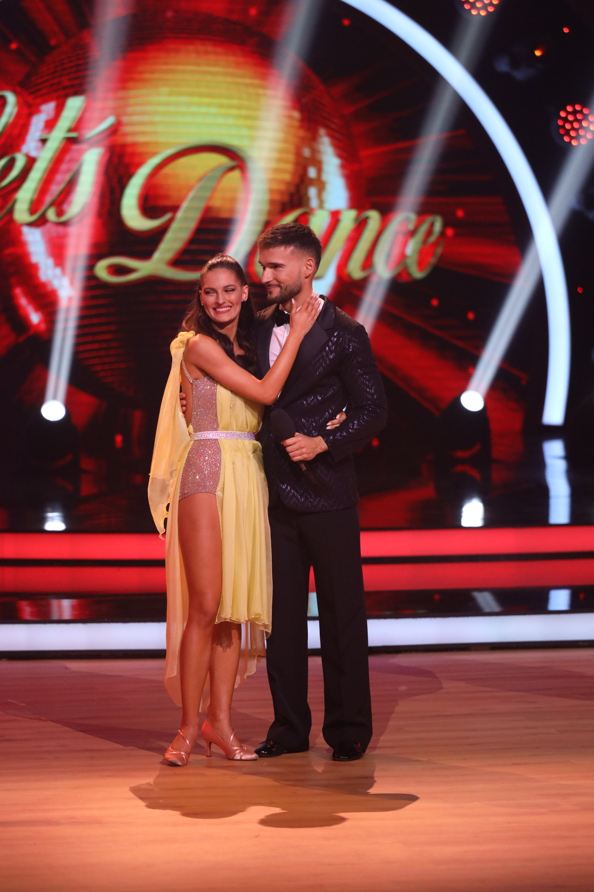 Vratko Sirági a Anna Riebauerová vo finálovom kole Let's Dance.