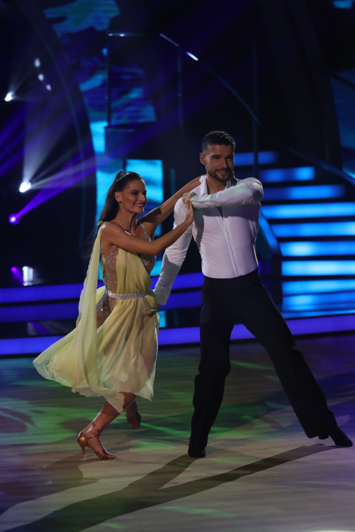Vratko Sirági a Anna Riebauerová vo finálovom kole Let's Dance.
