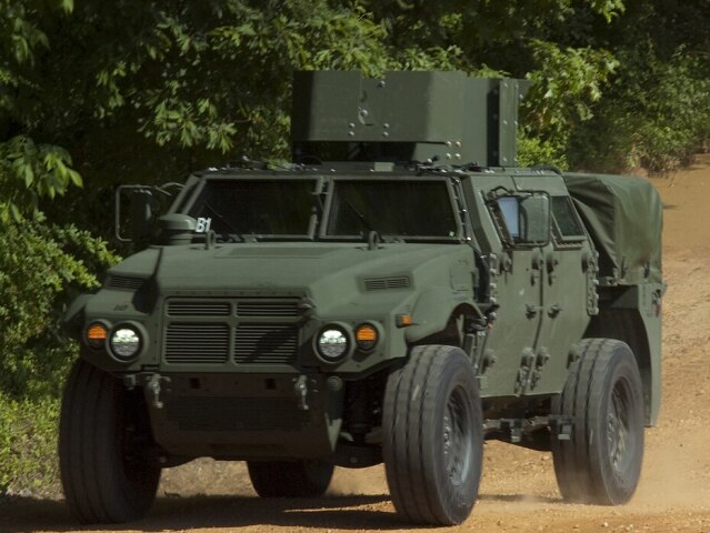 GTV JLTV, obrnené vozidlo