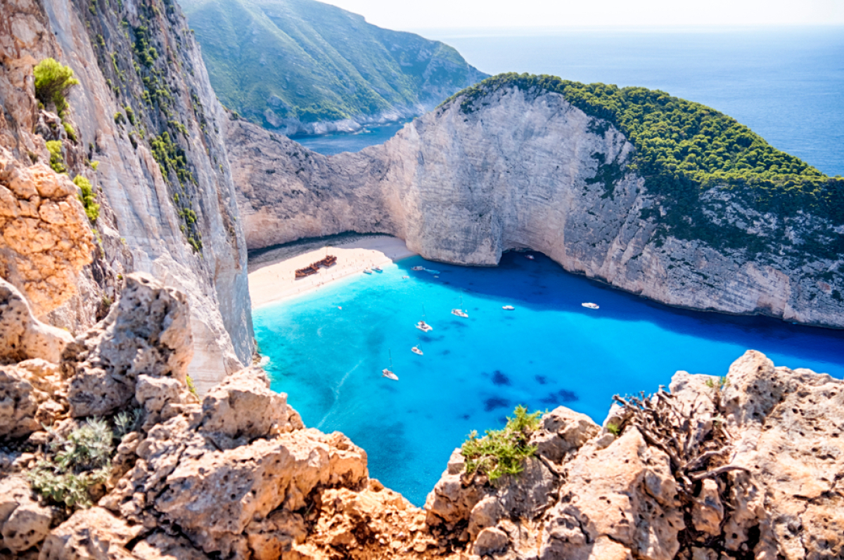 NEPOUZ, Pláž Navagio, Zakynthos, Grécko