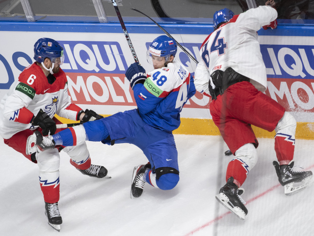 Lotyšsko MS2023 Hokej B Slovensko ČR B Skupina