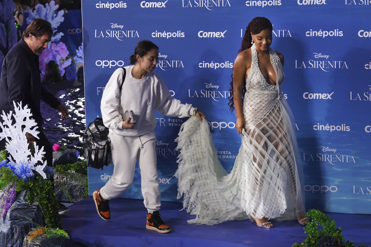 Halle Bailey a herec Javier Bardem