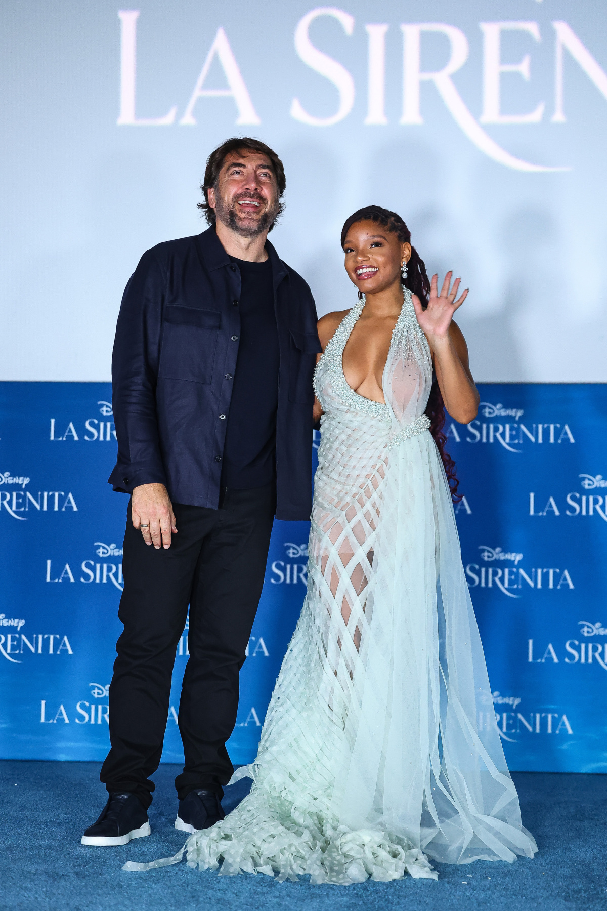 Javier Bardem a Halle Bailey