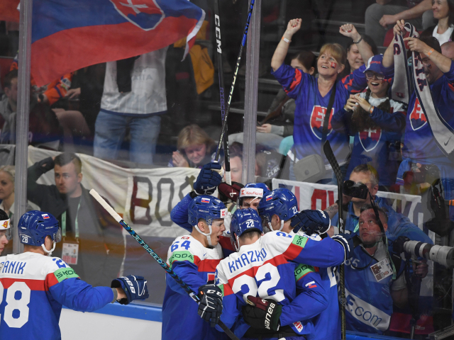 Lotyšsko MS2023 Hokej B Slovensko Lotyšsko